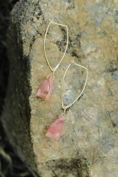 Marquise Hoops - Rhodochrosite