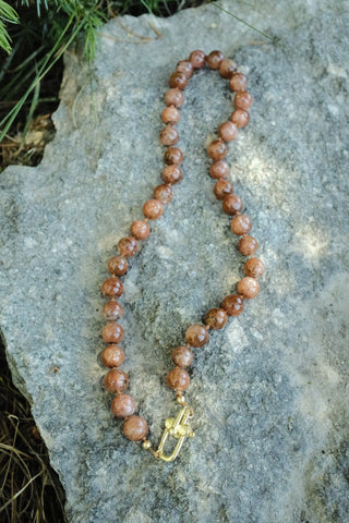 The Gemmy Necklace - In Sunstone