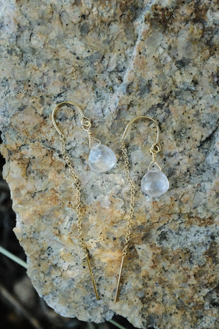 Gemstone Threaders - Rose Quartz