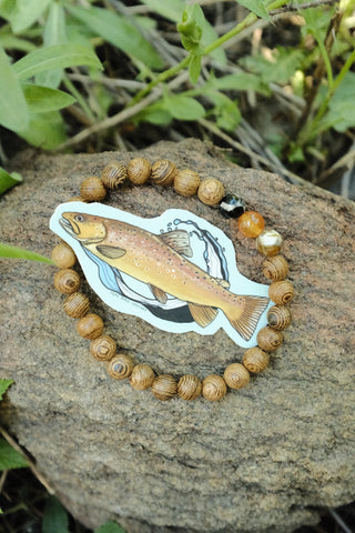 Brown Trout Bracelet