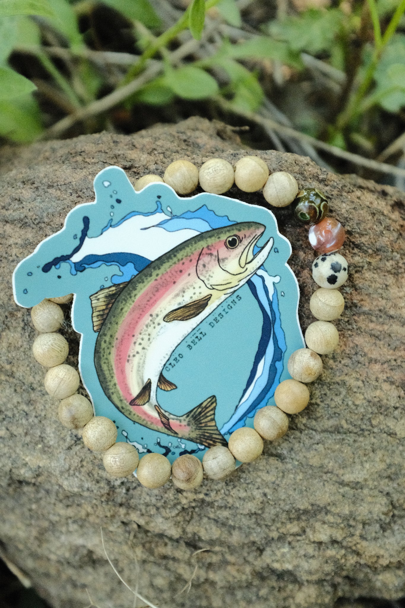 Rainbow Trout Bracelet