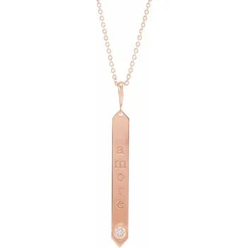 Personalized Necklace with Custom Engraving