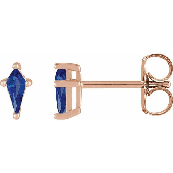 Sapphire Kite Studs